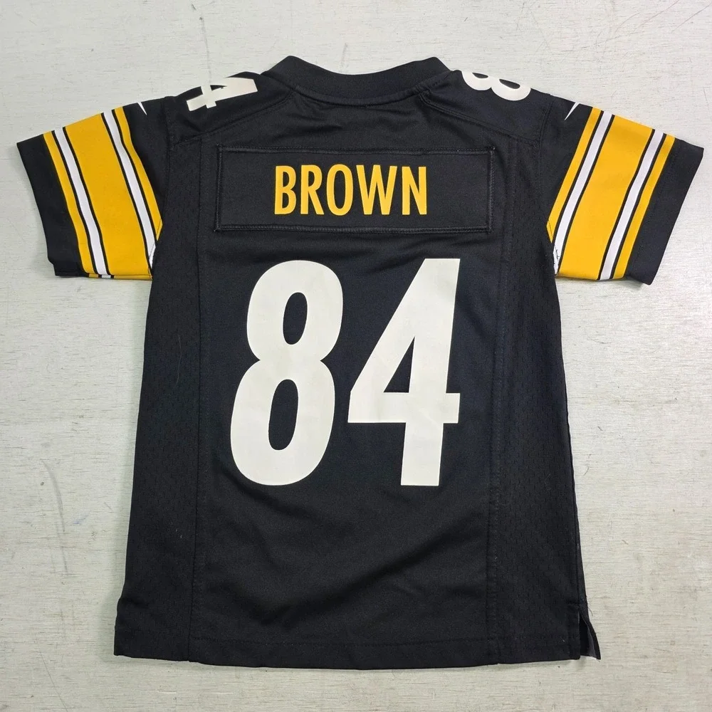 Antonio Brown Pittsburgh Steelers #84 Nike NFL Jersey Youth Small (8) Black VG
